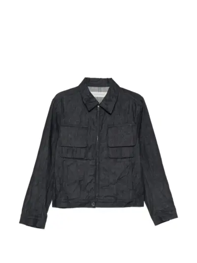 Individual Sentiments flap-pocket denim jacket - Blue