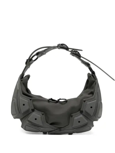 Innerraum small Object M02 Half Moon shoulder bag - Grey