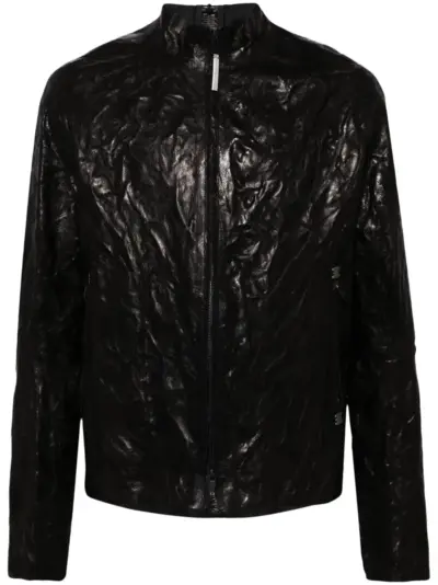 Isaac Sellam Experience Crassepouille leather jacket - Black