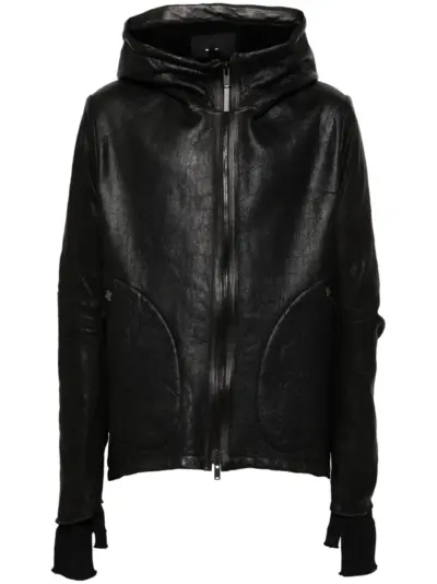Isaac Sellam Experience Flemmard leather jacket - Black