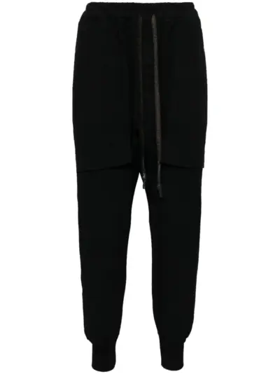 Isaac Sellam Experience Gusset Stripe trousers - Black