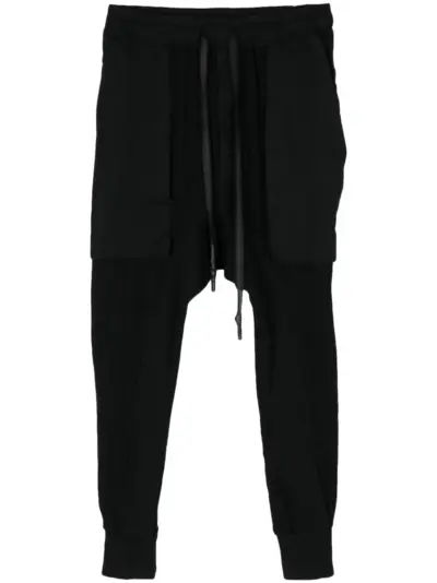 Isaac Sellam Experience cropped drop-crotch trousers - Black