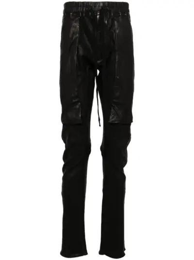 Isaac Sellam Experience leather trousers - Black