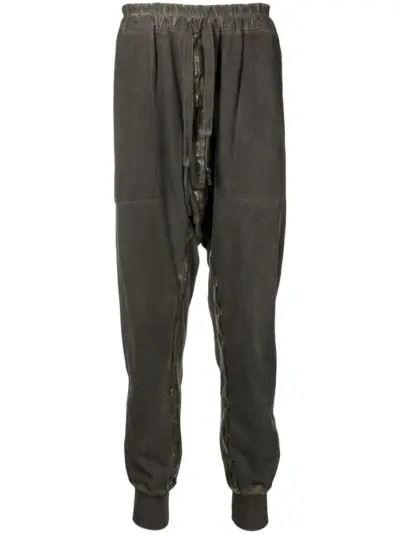 Isaac Sellam Experience zip-embellished tapered trousers - Grey