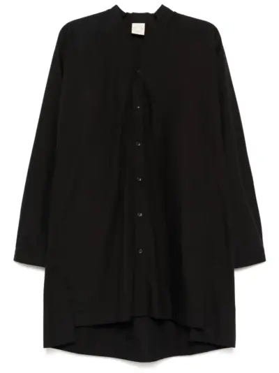 Jan Jan Van Essche front button fastening shirt - Black