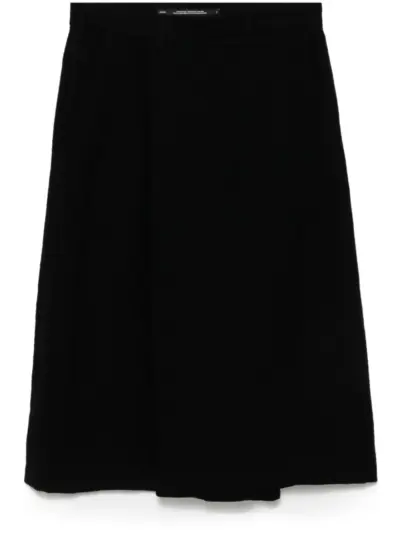 Julius Tailored skirt pants - Black