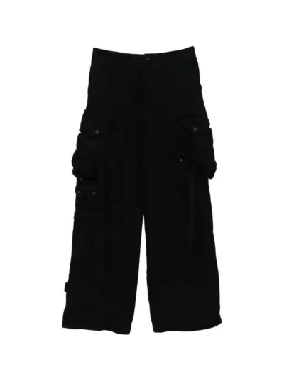 Julius cargo pocket trousers - Black