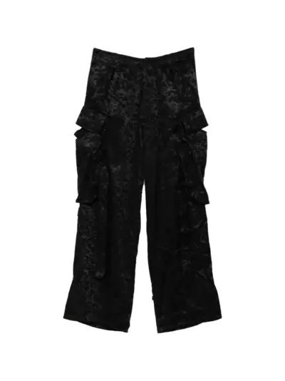 Julius gas mask trousers - Black