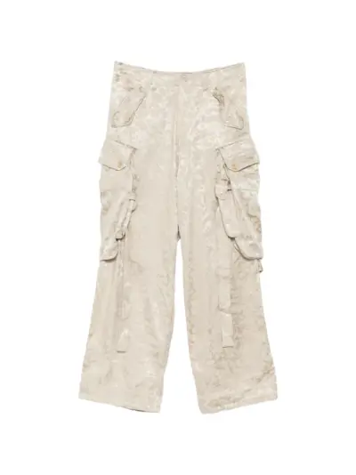 Julius gas mask trousers - Yellow