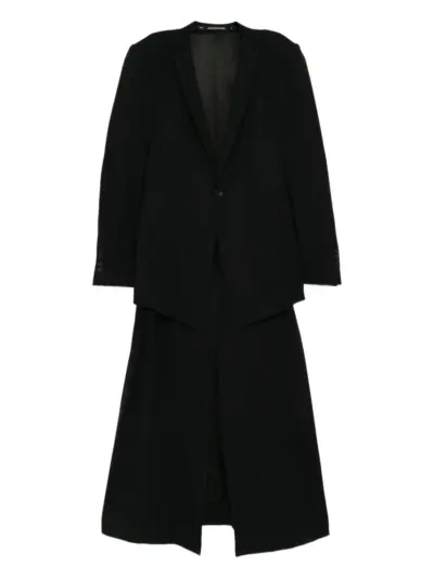 Julius layered coats - Black