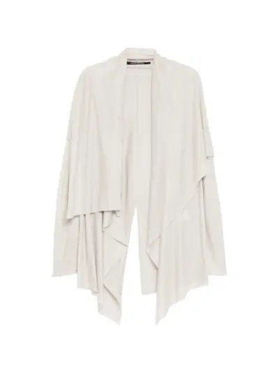 Julius veiled cardigan - Neutrals