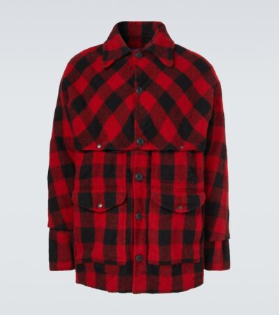 Junya Watanabe Checked wool jacket