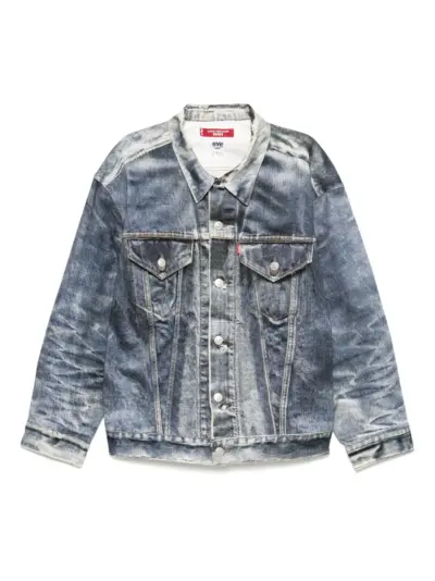 Junya Watanabe MAN denim jacket - Blue