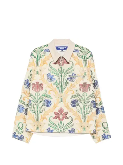 Junya Watanabe MAN floral-motifs jacket - Neutrals