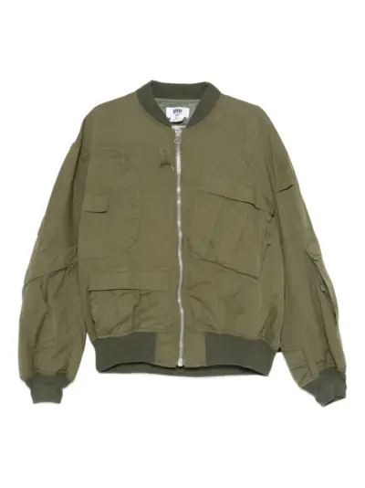 Junya Watanabe MAN multi-pocket bomber jacket - Green