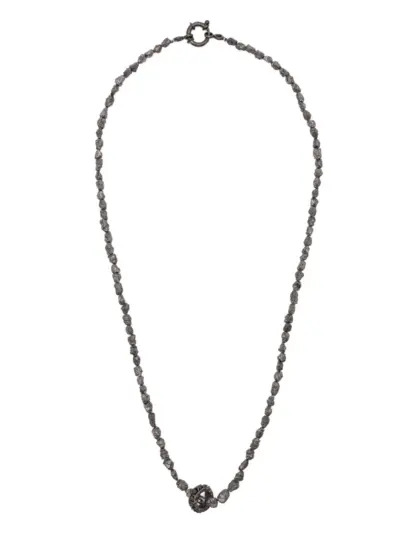KUNDO sterling silver necklace - Black