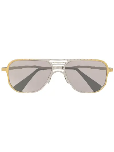 Kuboraum H54 sunglasses - Gold