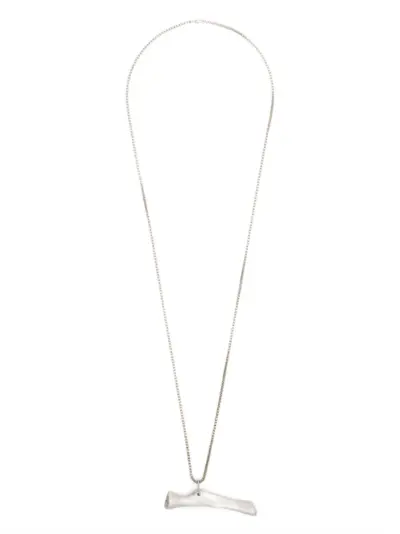 Leon Emanuel Blanck Liquid Straw necklace - Silver