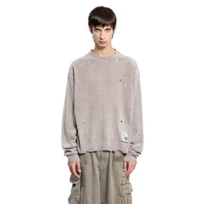 MIHARA YASUHIRO Distressed Knit Sweater