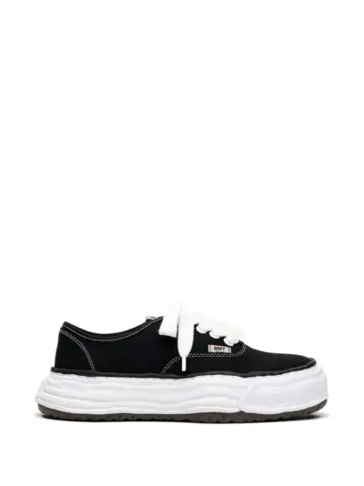 Maison MIHARA YASUHIRO Baker distorted-sole sneakers - Black
