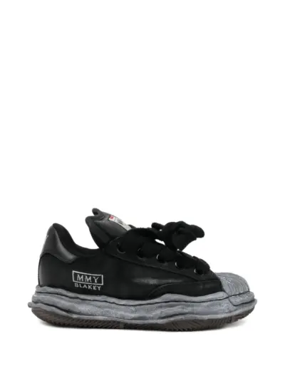 Maison MIHARA YASUHIRO Blakey distorted-sole trainers - Black