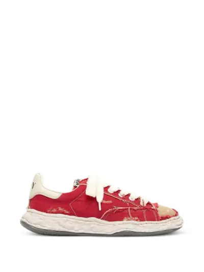 Maison MIHARA YASUHIRO Charles overdyed sneakers - Red