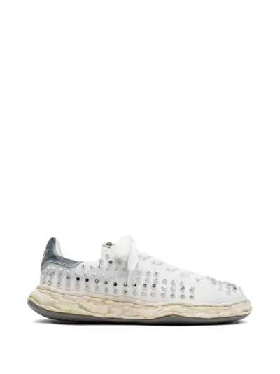 Maison MIHARA YASUHIRO Charles studded sneakers - White