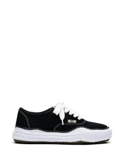 Maison MIHARA YASUHIRO chunky-sole lace-up sneakers - Black