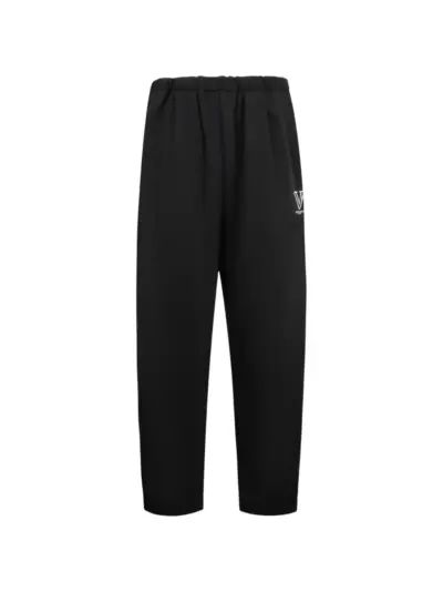 Maison MIHARA YASUHIRO logo-patch track pants - Black