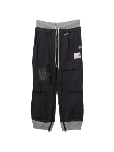 Maison MIHARA YASUHIRO panelled track pants - Purple