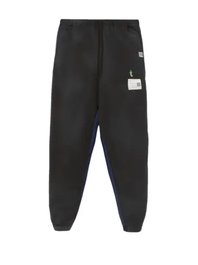 Maison MIHARA YASUHIRO patch-detail track pants - Black