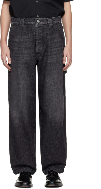 Maison Margiela Black 5 Pockets Jeans