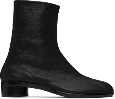 Maison Margiela Black Tabi Ankle Boots