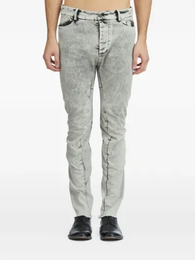 Masnada belt-loops trousers - Grey
