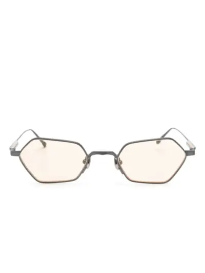 Matsuda M3138 geometric-frame tinted sunglasses - Black