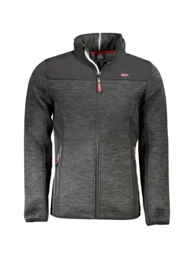 Norwegian Rain panelled melange-effect jacket - Grey