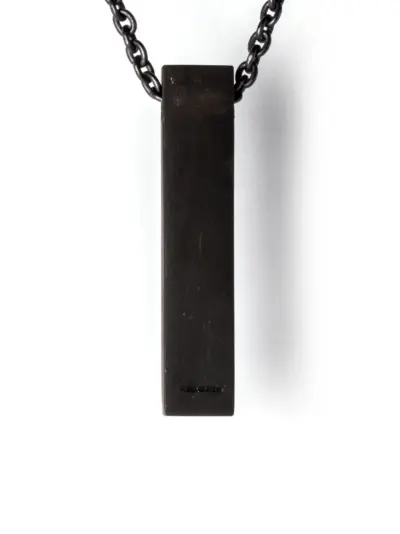 Parts of Four Amulet Cuboid pendant necklace - Black