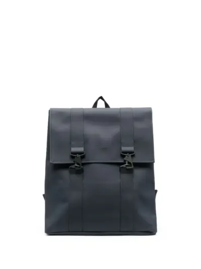 Rains MSN faux-leather backpack - Blue