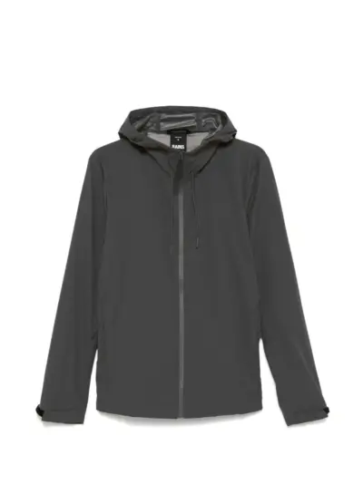 Rains Mito hooded touch-strap jacket - Grey