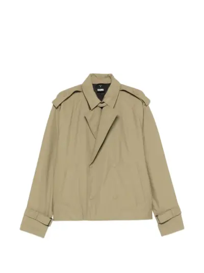 Rains double-breasted jacket - Neutrals