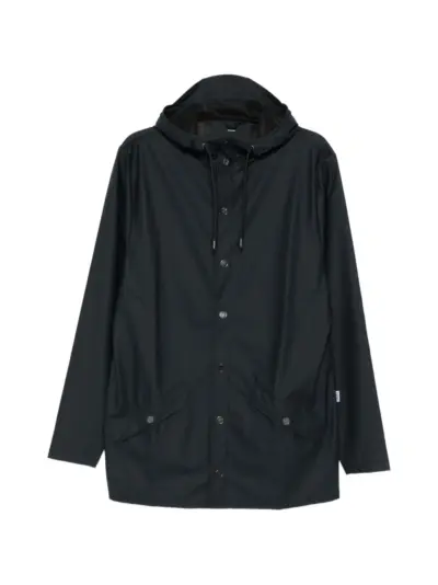 Rains hooded waterproof jacket - Blue