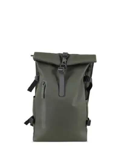 Rains large roll-top backpack - Green