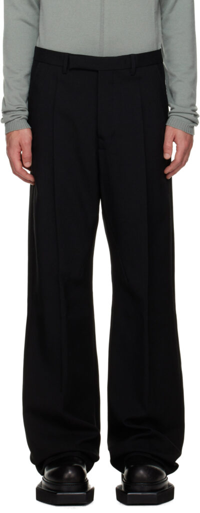 Rick Owens Black Concordians Tailored Geth Trousers