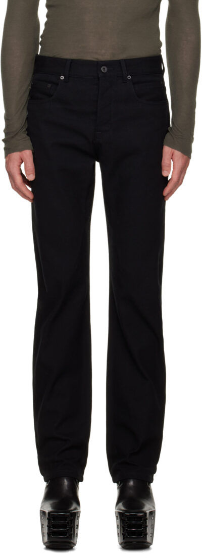 Rick Owens Black Headon Jeans