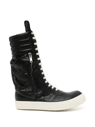 Rick Owens Cargo Geobasket boots - Black