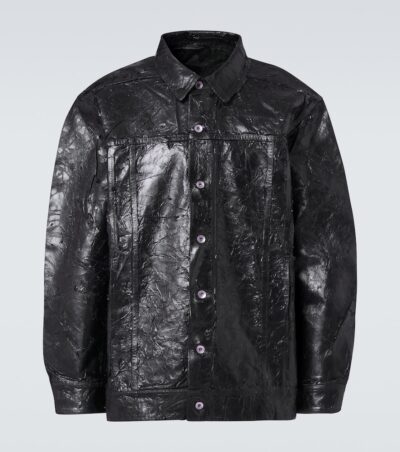 Rick Owens Coated denim jacket