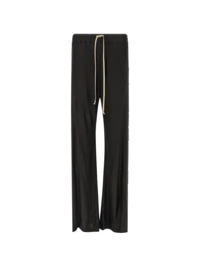 Rick Owens DRKSHDW Drkshdw elastic drawstring trousers - Black
