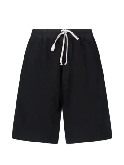 Rick Owens DRKSHDW drawstring bermuda shorts - Black