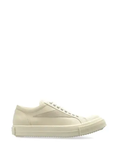 Rick Owens DRKSHDW lace-up panelled sneakers - Neutrals
