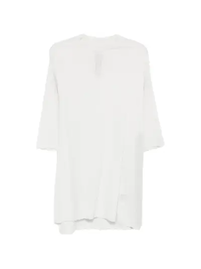 Rick Owens DRKSHDW ribbon cotton T-shirt - White